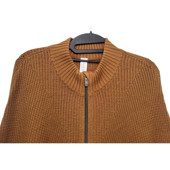 Lululemon Softer Still Wrap Sweater Spiced Bronze - Picture 4 of 13